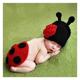 Baba Fotózás - Katicabogár szett 