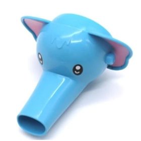   Állatfigurás csaphosszabbító gyerekeknek türkiz elefánt Készletről