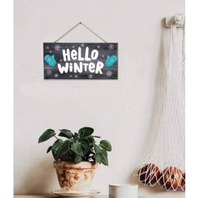 Téli Dekorációs Tábla