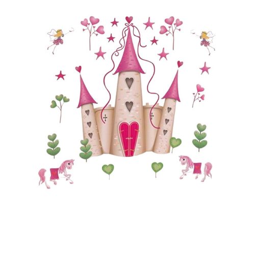 Kastélyos falmatrica- Disney Hercegnős