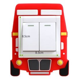   Fluoreszkáló- világító Villany kapcsoló keretek- matricák 