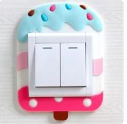 Fluoreszkáló- világító Villany kapcsoló keretek- matricák 