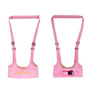 Járássegítő sétáló szalag babáknak rózsaszín 