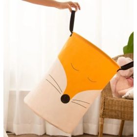 Róka mintás játéktároló 