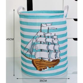 Hajós mintájú játéktároló 