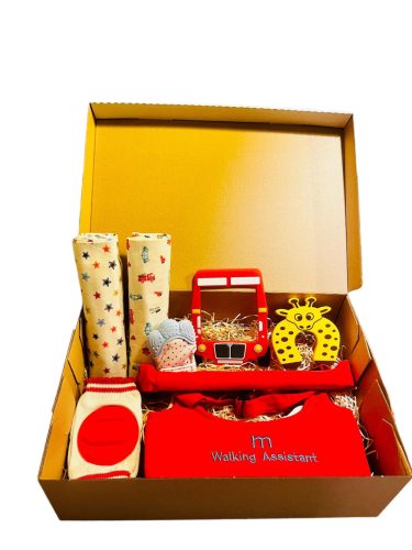 Babaköszöntő Ajnádékcsomag- Baby Gift Box- Piros 6