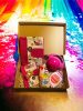 Babaköszöntő ajándékcsomag- Baby gift Box- Pink Káprázat