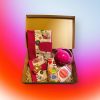 Babaköszöntő ajándékcsomag- Baby gift Box- Pink Káprázat