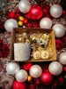 Ajándékbox- Gift box - Forró Csoki Box Hópihe