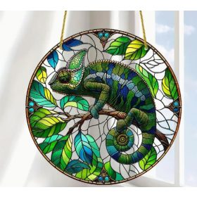 Kaméleon mintás Ablak dekoráció 