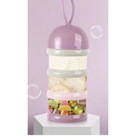 Hordozható tápszer vagy snacktartály lila