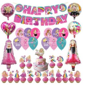 Barbie Szülinapi Dekorácó Szett 