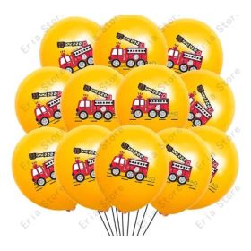 TŰZOLTÓ MINTÁJÚ LUFI SZETT 5 DB-OS Narancssárga