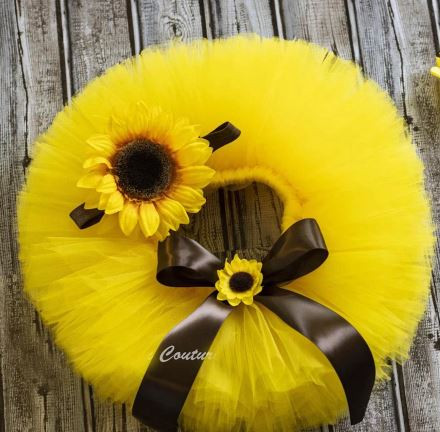 Baba Fotózás- Napraforgós balerina szett 