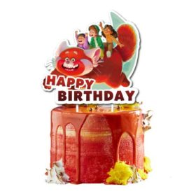 Pirul a Panda Torta Dekoráció 