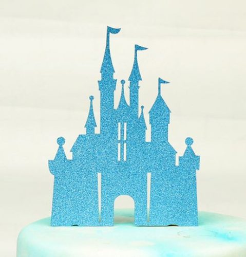 Disney Kastély Torta Dekoráció