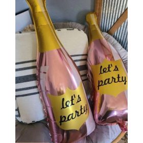 Pezsgős üveg formájú Lufi 