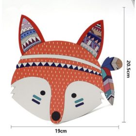 Róka fa dekoráció 