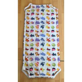 Bélelt ovis lepedő színes állatos