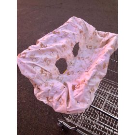   Bézs Macis Bevásárlókocsi huzat / bevásárlókocsibetét gyerekeknek 