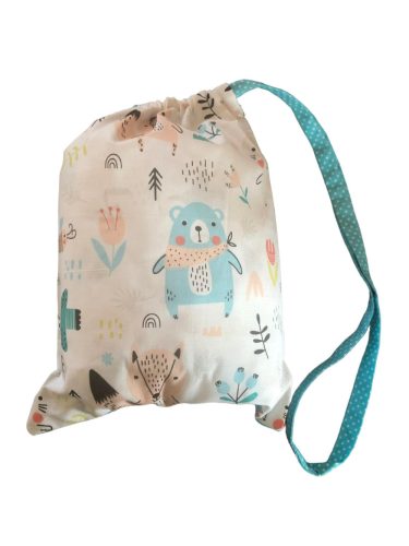 Erdei Állat mintás BEVÁSÁRLÓKOCSI HUZAT / BEVÁSÁRLÓKOCSIBETÉT GYEREKEKNEK