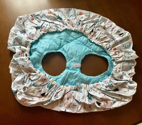 Erdei Állat mintás BEVÁSÁRLÓKOCSI HUZAT / BEVÁSÁRLÓKOCSIBETÉT GYEREKEKNEK