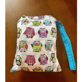   Pink Bagoly mintás Bevásárlókocsi huzat/ Bevásárlókocsibetét Gyerekeknek