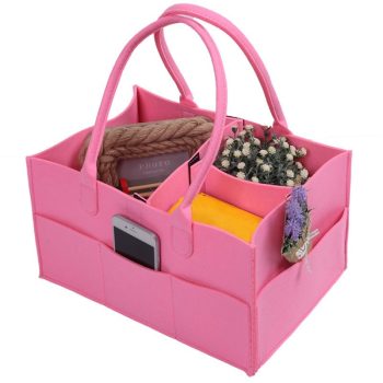Baba pelenkázó táska rózsaszín