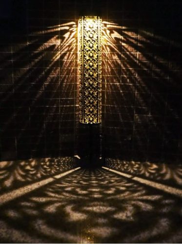 Fém Napelemes leszúrható lámpa