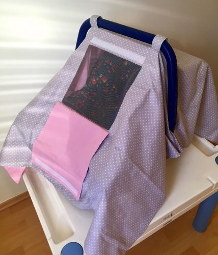 Babahordozóra árnyékoló, takaró több színben Készletről
