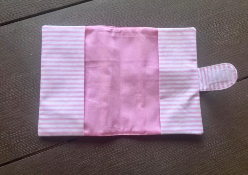 Babalátogató ajándék csomag-Rózsaszín csikos 