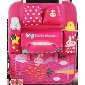   Autós rendszerező utazáshoz babáknak, gyerekeknek rózsaszín