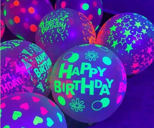 Happy Birhtday Feliratú Lufi 10 db-os