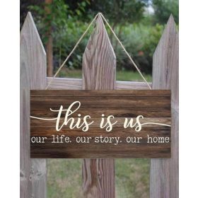 "Ezek vagyunk mi " tábla 