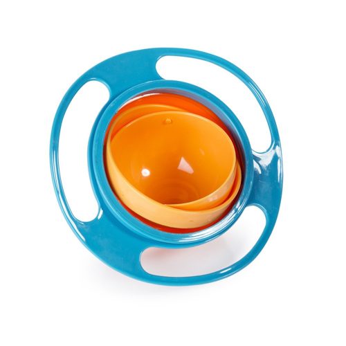 Gyro Bowl baba tál- bukfenctál kék színben