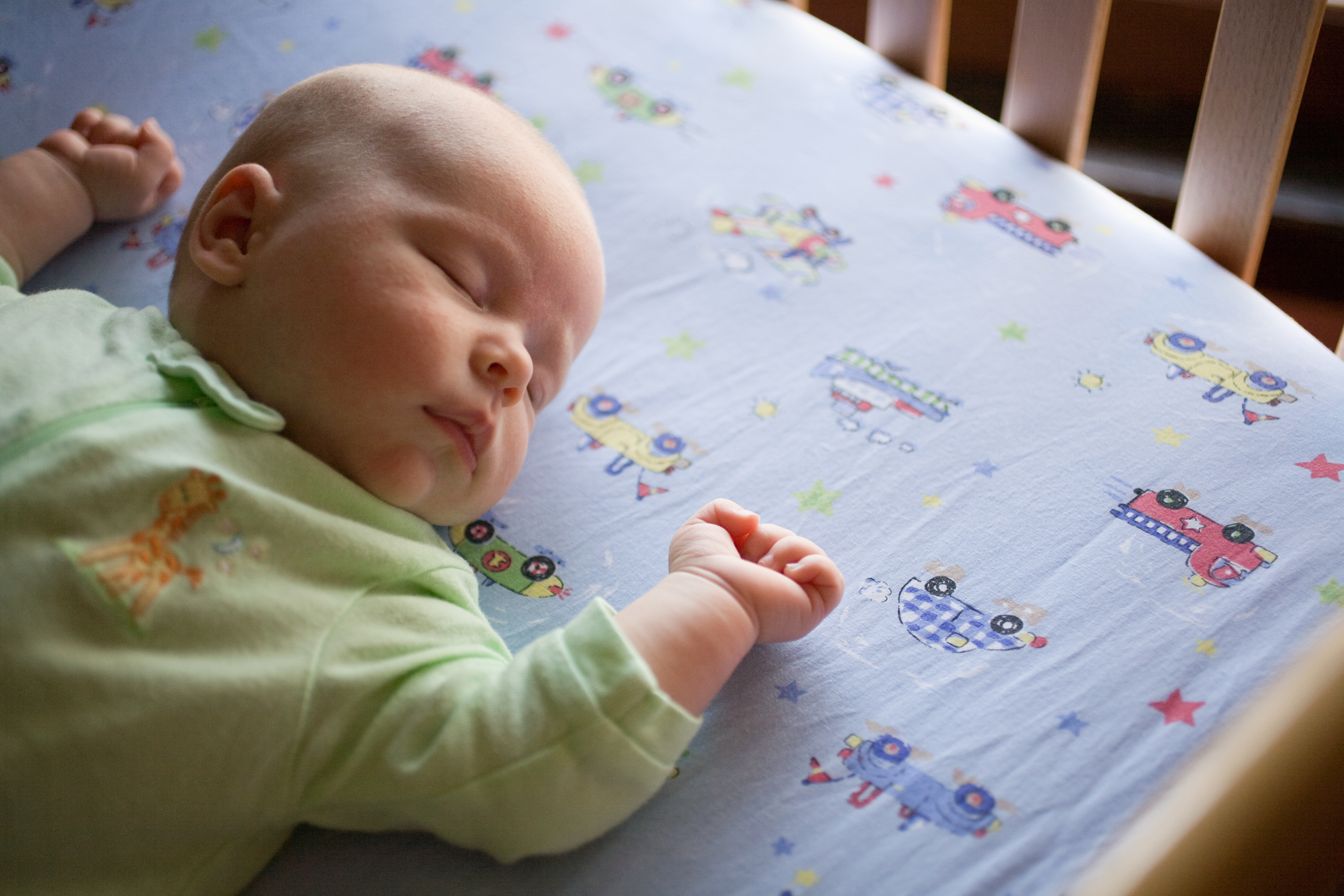 A 2-3 hónapos baba alvása